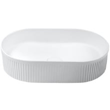 Piper 500mm Pill Ceramic Above Counter Basin